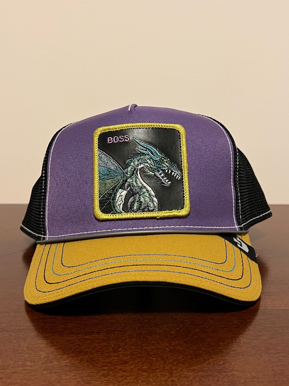 Goorin Bros “Boss” Dragon Patch Trucker Hat